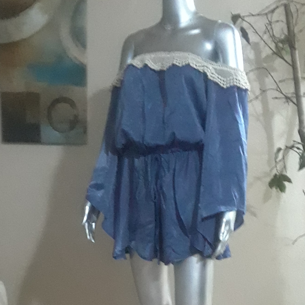 Off the Shoulder Romper